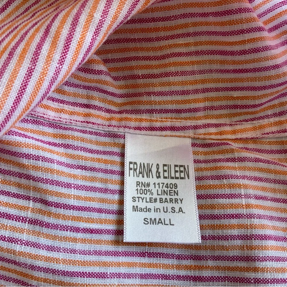 Frank & Eileen Linen Shirt . Style Barry - Picture 4 of 7